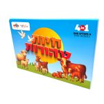פאזל עץ חיות טהורות 4 בקופסא